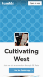 Mobile Screenshot of cultivatingwest.com
